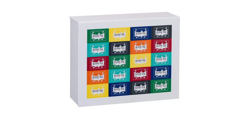 Thés et infusion Sélection Bio  Kusmi Tea - Coffret  de 100 sachets