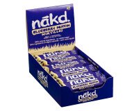 Bar dried fruit "Blueberry muffin" gluten-free Nakd - box of 18 bars