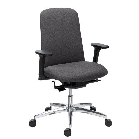 Office chair Savino - without head support - fabric 