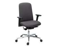 Office chair Savino - without head support - fabric 