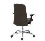 Chaise de bureau SAVINO - dossier bas tissu