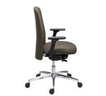 Chaise de bureau SAVINO - dossier bas tissu