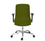 Chaise de bureau SAVINO - dossier bas tissu