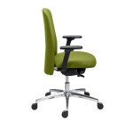 Chaise de bureau SAVINO - dossier bas tissu