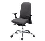 Office chair Savino - without head support - fabric 