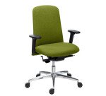Chaise de bureau SAVINO - dossier bas tissu