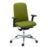 Chaise de bureau SAVINO - dossier bas tissu