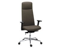 Chaise de bureau SAVINO - dossier haut tissu