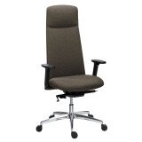 Chaise de bureau SAVINO - dossier haut tissu