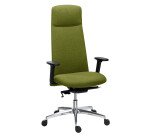 Chaise de bureau SAVINO - dossier haut tissu