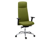 Chaise de bureau SAVINO - dossier haut tissu