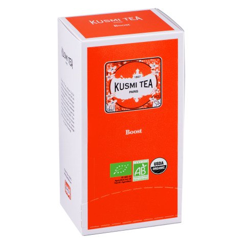 Tea The Boost Kusmi Tea - box with 25 biodegradable bags