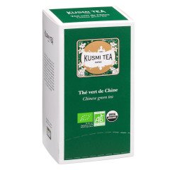 Groene thee Sencha Bio Kusmi Tea - Doos van 25 composteerbare zakjes