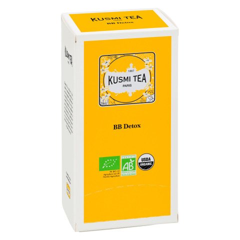 Kusmi Tea Organic Detox BB Tea - Caja de 25 bolsas
