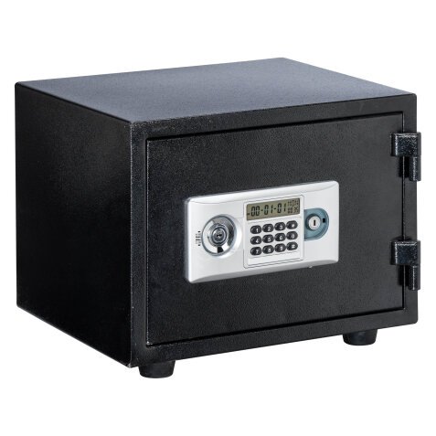 Safe with alarm and mixed lock eletronical and with key H 33 cm