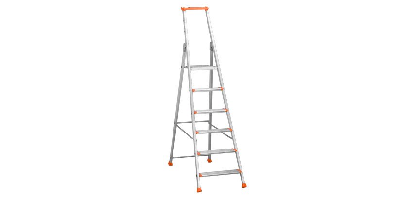 Professionelle Trittleiter Batilux X 460 - 6 Stufen