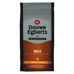 Pak 1 kg koffie Fresh Brew Gold gemalen