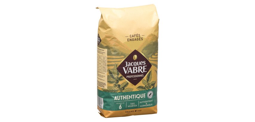Coffee beans Jacques Vabre Arabica - Pack of 1 kg