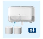 Dispensador Tork T7 para papel higienico domestico