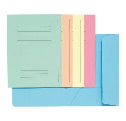 <strong>File folder with 3 flaps Exacompta 24 x 32 cm - Pack of 50</strong>