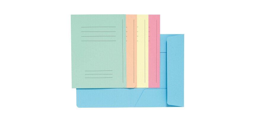 Chemises 3 rabats sans élastique - Paquet de 50