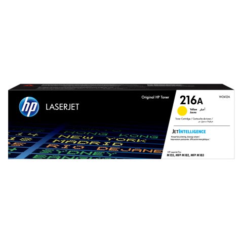 HP 216A (W2412A) Tóner original amarillo capacidad estándar (850 páginas)