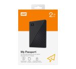 Western Digital My Passport disque dur 2 To Usb 3.0 (Usb-A) Noir
