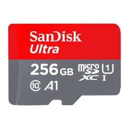 En_carte microsd 256 go avec adaptateur sandisk