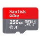 Carte mémoire micro SDHC 256 Go SANDISK avec adaptateur SDHC - classe 10