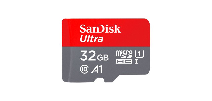 Carte mémoire micro SDHC 32 Go Sandisk avec adaptateur SDHC - classe 10
