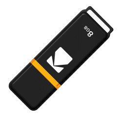 Kodak Classic USB Key K103 8 GB USB 2.0 (USB-A) Black/Red