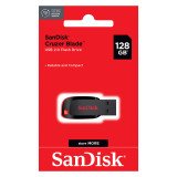 Sandisk USB-Stick Cruzer Blade 128 GB USB 2.0 (USB-A) Schwarz