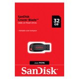 Sandisk clé USB Cruzer Blade 32 Go Usb 2.0 (Usb-A) Noir