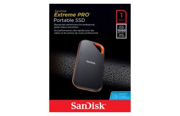 DIsco duro SSD externo Sandisk Extreme Pro de 1 TB - USB 3.2 (USB-C) Negro