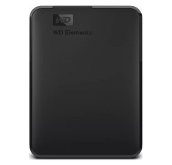 Disco duro HDD Externo Western Digital Elements USB 3.0 (USB-A) de 2 TB, color negro