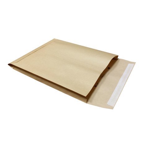 Pochette à soufflet 3 cm kraft adour 229 x 324 mm La Couronne 120g sans fenêtre - Boîte de 50