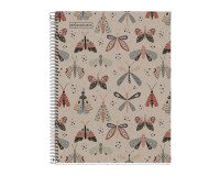 Cuaderno reciclado A4 cuadrícula 80 hojas Ecobutterfly Miquelrius