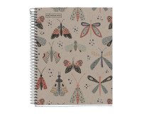 Cuaderno reciclado A5 cuadrícula 80 hojas Ecobutterfly Miquelrius