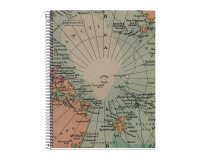 Cuaderno reciclado A4 cuadrícula 80 hojas Ecomaps Miquelrius