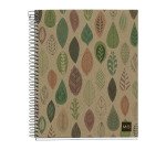 Cuaderno reciclado A5 cuadrícula 120 hojas Ecohojas Miquelrius