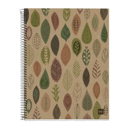 Cuaderno reciclado A4 5 x 5 120 hojas Ecohojas Miquelrius