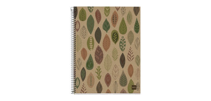 Cuaderno reciclado A4 5 x 5 120 hojas Ecohojas Miquelrius