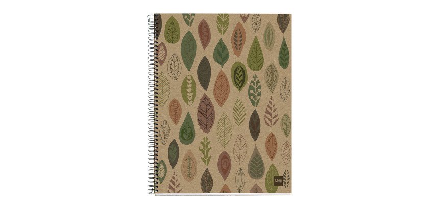 Cuaderno reciclado A4 5 x 5 120 hojas Ecohojas Miquelrius