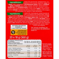 Soupe Royco tomates boulettes Crunchy - Boîte de 20 sachets
