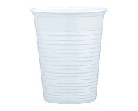 Bicchieri in PS bianco 180ml/200ml Bibo 50+50 pezzi