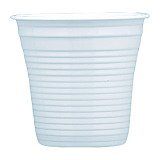Bicchieri caffè in PS bianco 75ml/80ml Bibo 100 pezzi