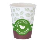 Bicchieri in cartoncino bio 250ml Natural Bibo 50 pezzi