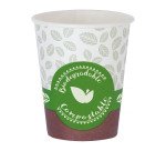 Bicchieri caffè in cartoncino bio 190ml Natural Bibo 50 pezzi