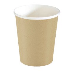 En_50 bicchieri carta avana 9 oz 200/250 ml