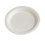 Piatti piani in polpa di cellulosa ø 22 cm 50 pz